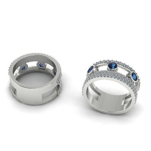 Ring N011021 3D print model_1