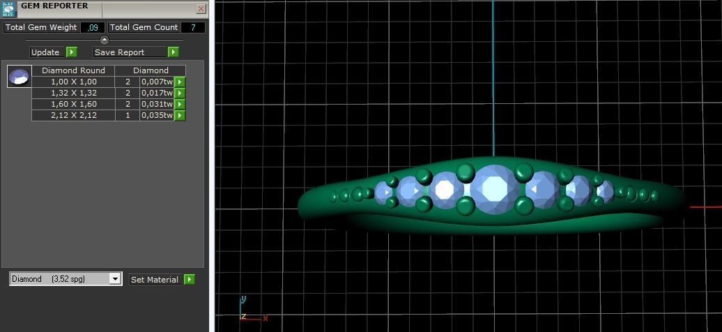 Ring N011015 3D print model_9