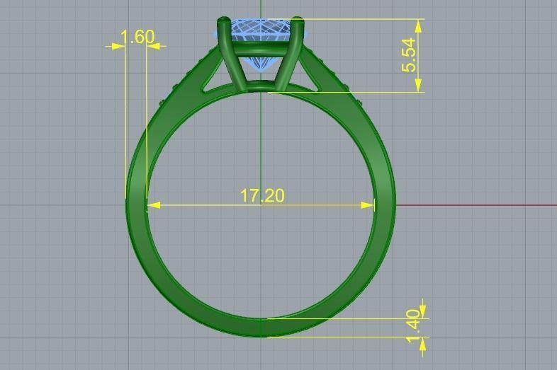 Ring N011013 3D print model_6
