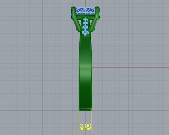 Ring N011013 3D print model_7