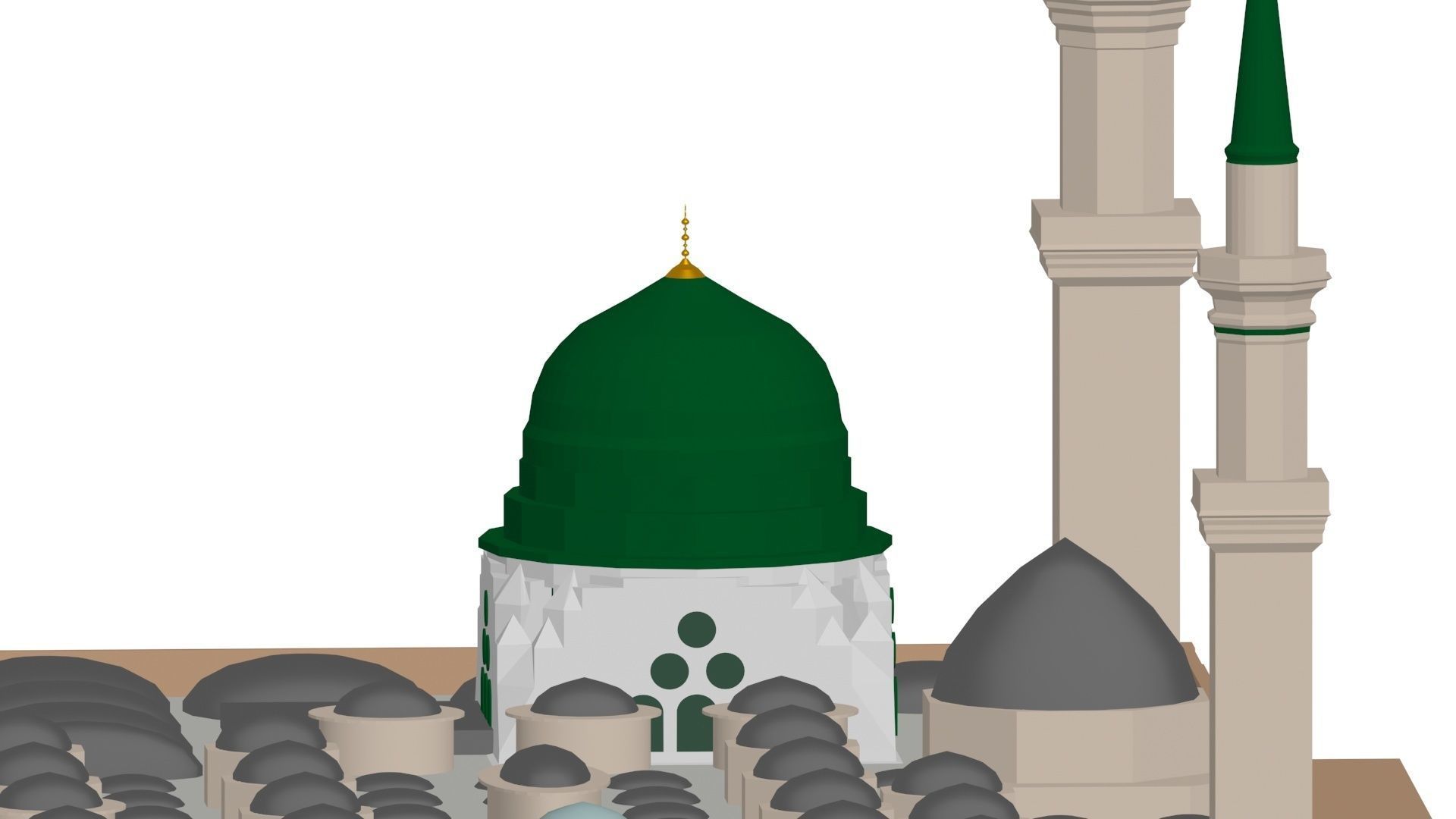 Al-Masjid Al-Nabawi 3D model_6