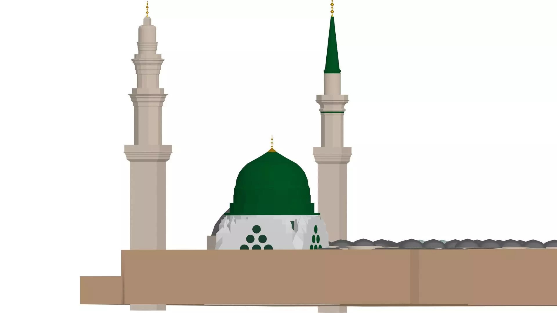 Al-Masjid Al-Nabawi 3D model_0