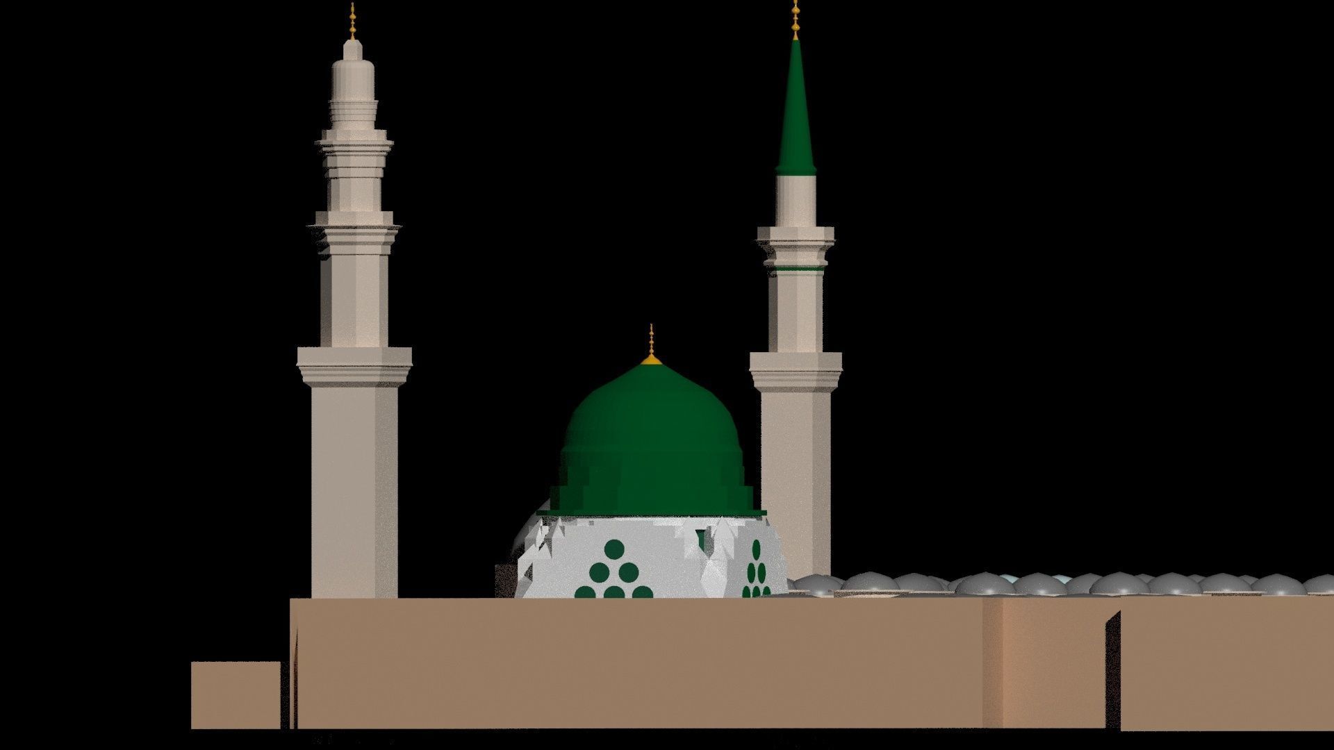 Al-Masjid Al-Nabawi 3D model_3