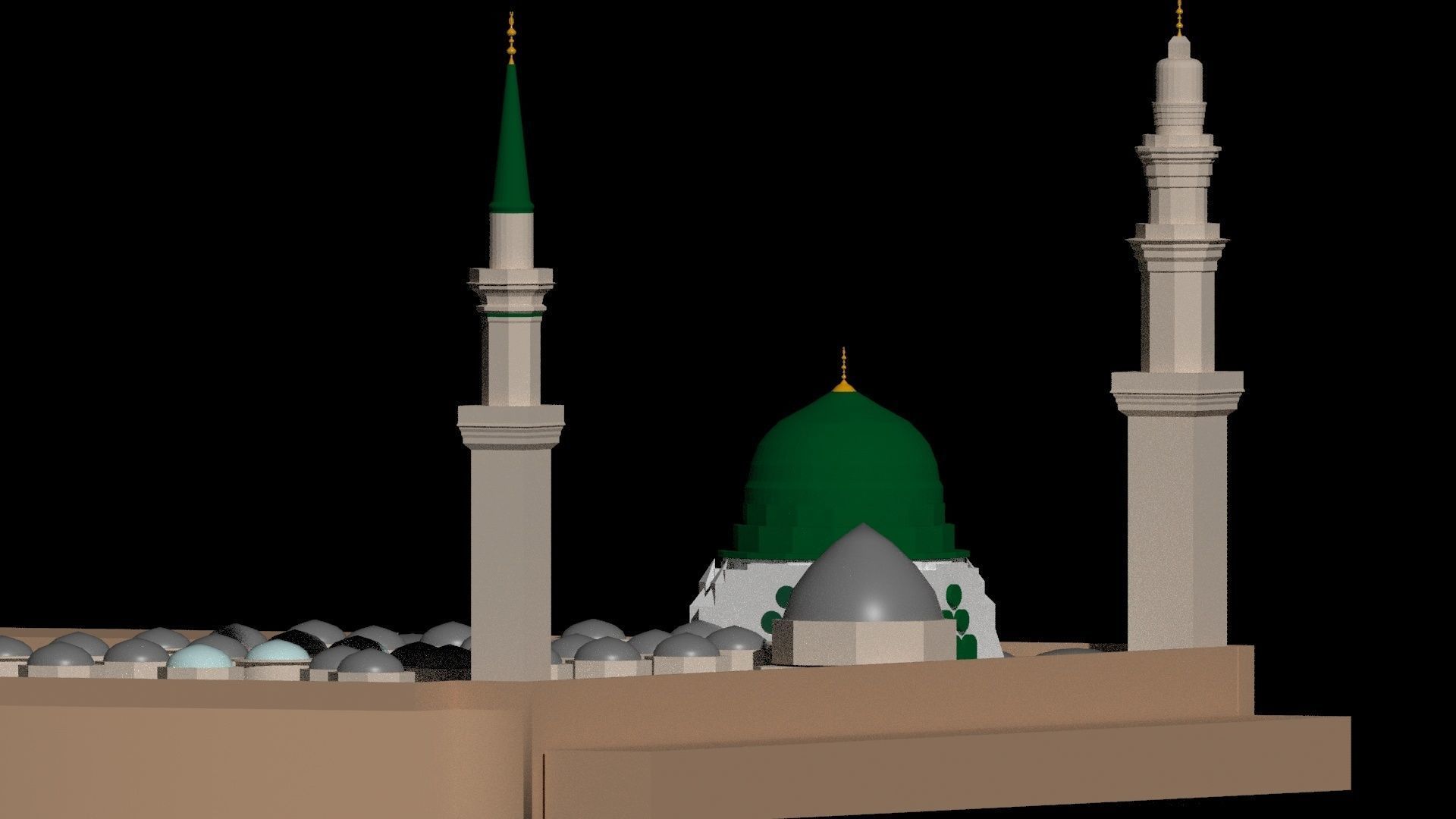 Al-Masjid Al-Nabawi 3D model_5