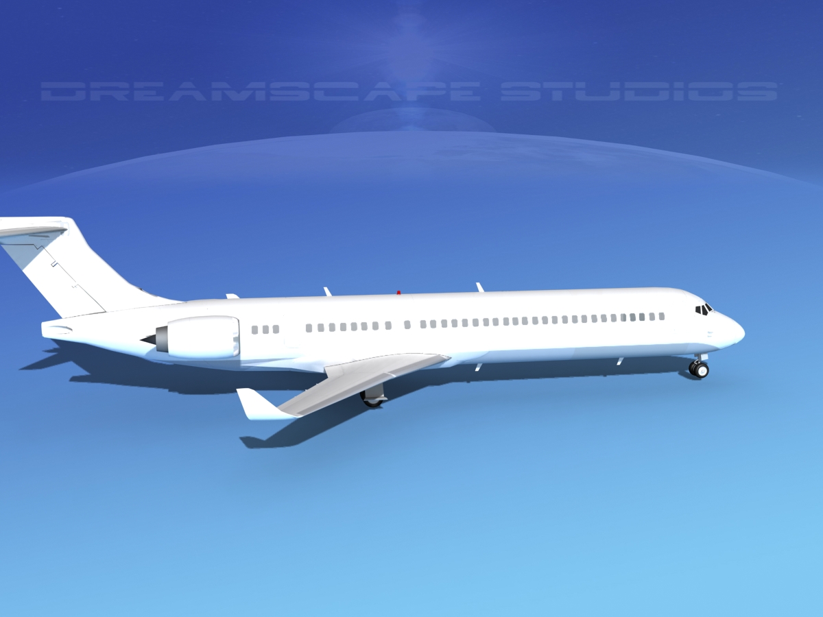 Comac ARJ21-900 Unmarked 1 3D model_4
