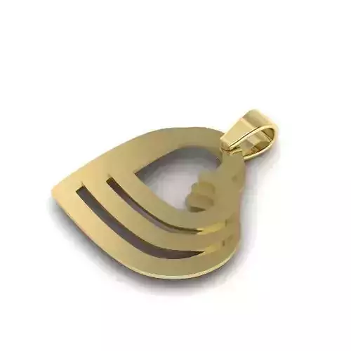 Heart pendant N012477