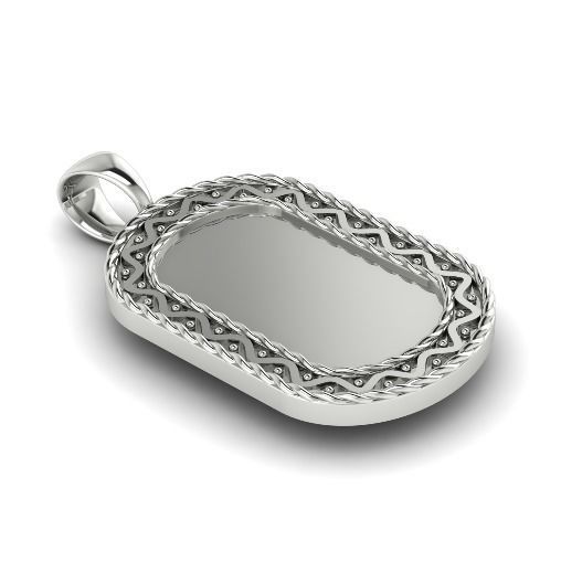 Pendant with patterns N012476 3D print model_1