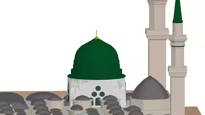 AL masjid Al Nabawi 3D model