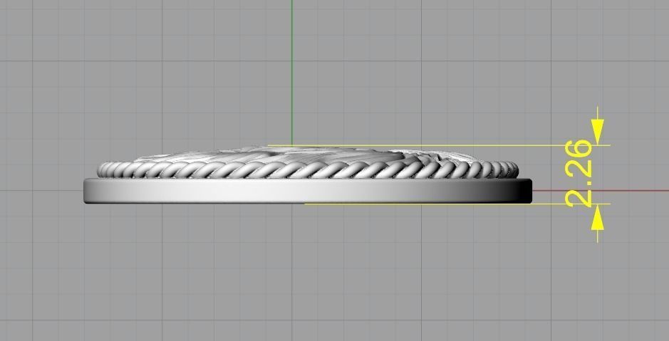 Zodiac sign Leo N012458 3D print model_7