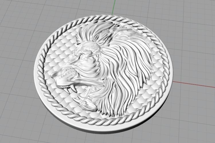 Zodiac sign Leo N012458 3D print model_2