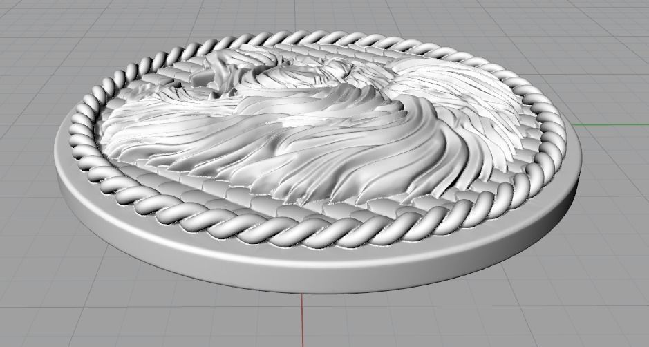 Zodiac sign Leo N012458 3D print model_3