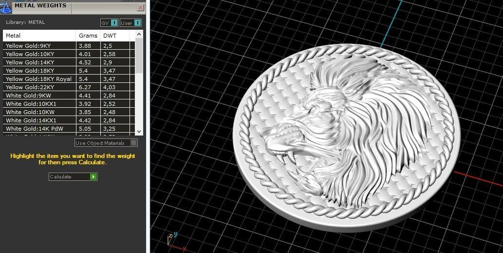 Zodiac sign Leo N012458 3D print model_8