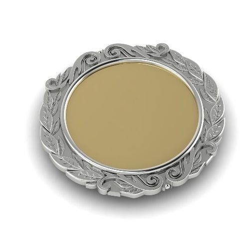 Pendant with patterns N012435 3D print model_1