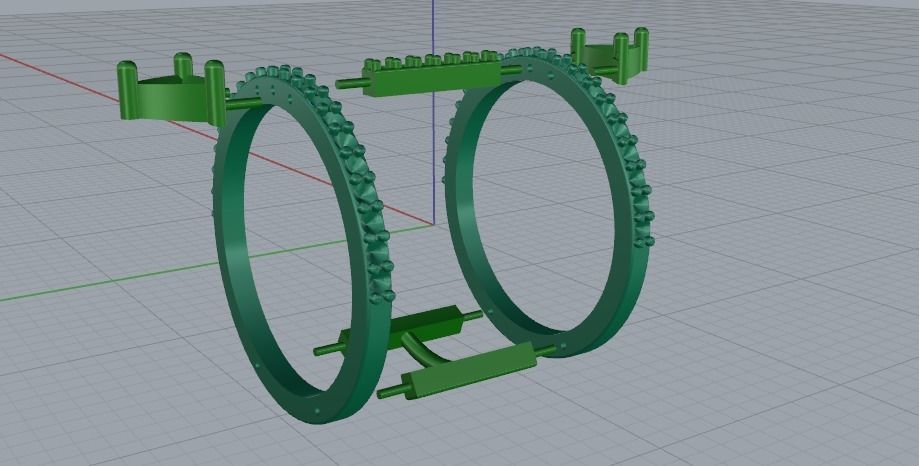 Ring N011048 3D print model_5