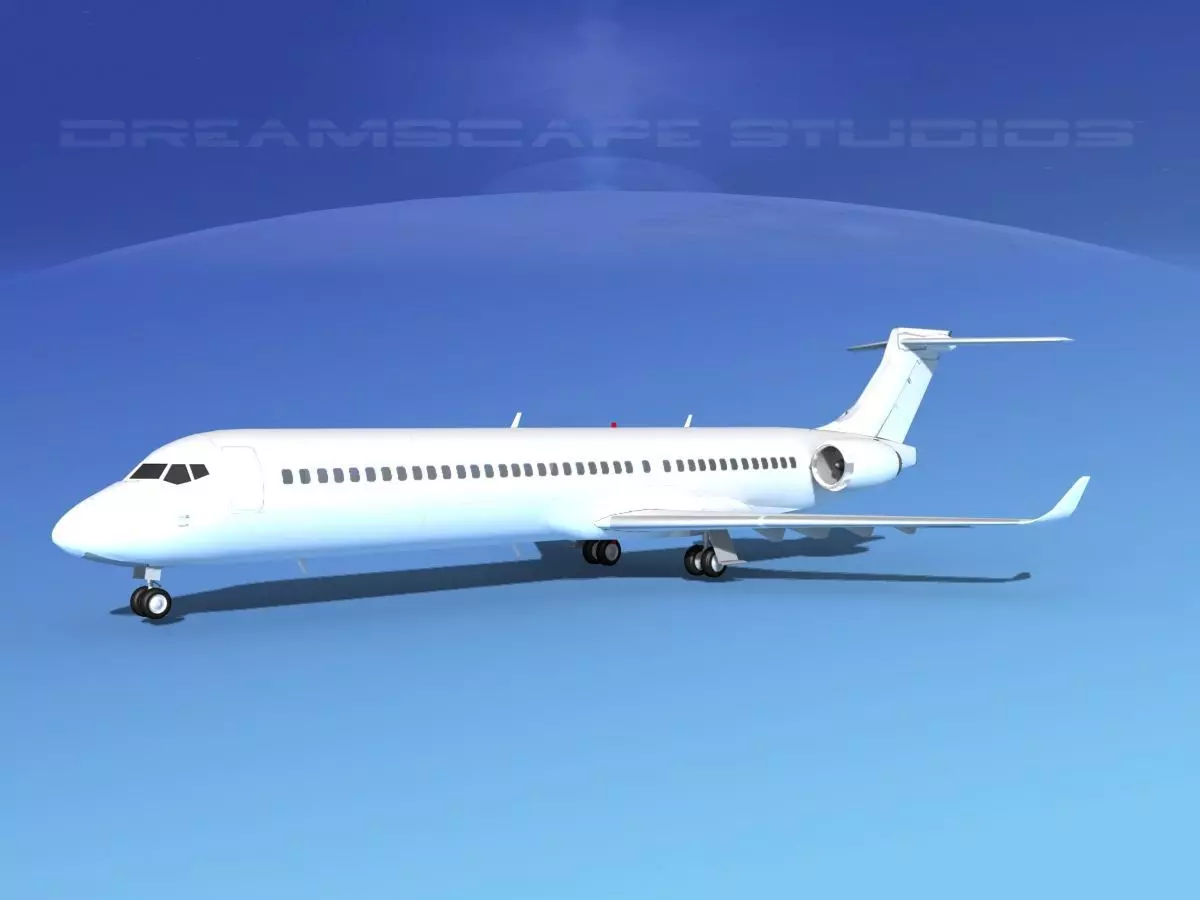 Comac ARJ21-900 Unmarked 2  3D model_0