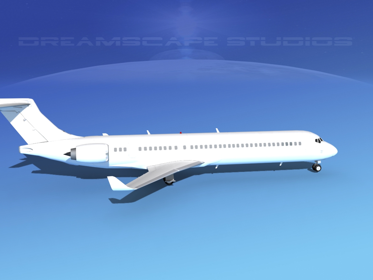 Comac ARJ21-900 Unmarked 2  3D model_5