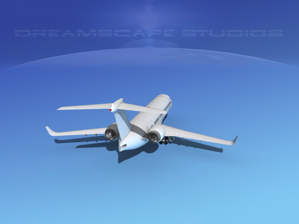Comac ARJ21-900 Unmarked 2  3D model_6