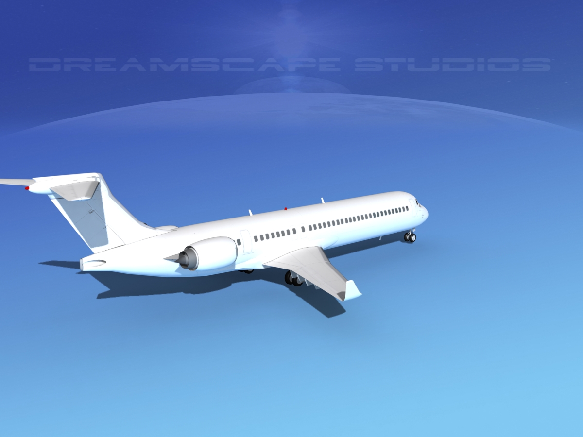 Comac ARJ21-900 Unmarked 2  3D model_7