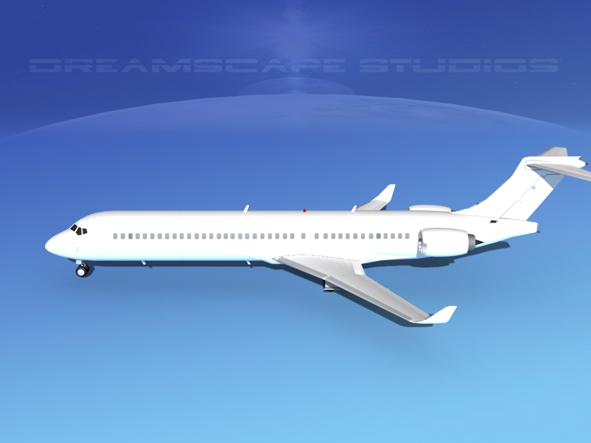 Comac ARJ21-900 Unmarked 2  3D model_11