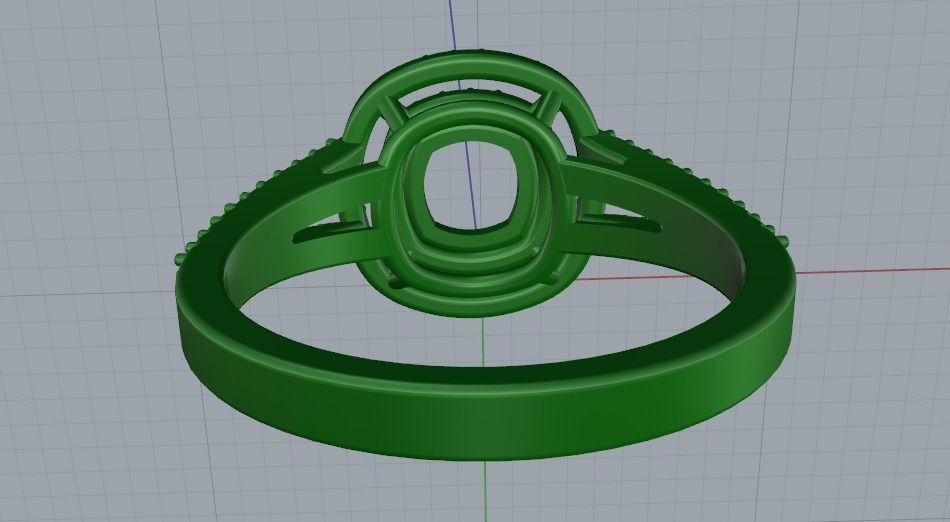 Ring N011034 3D print model_5