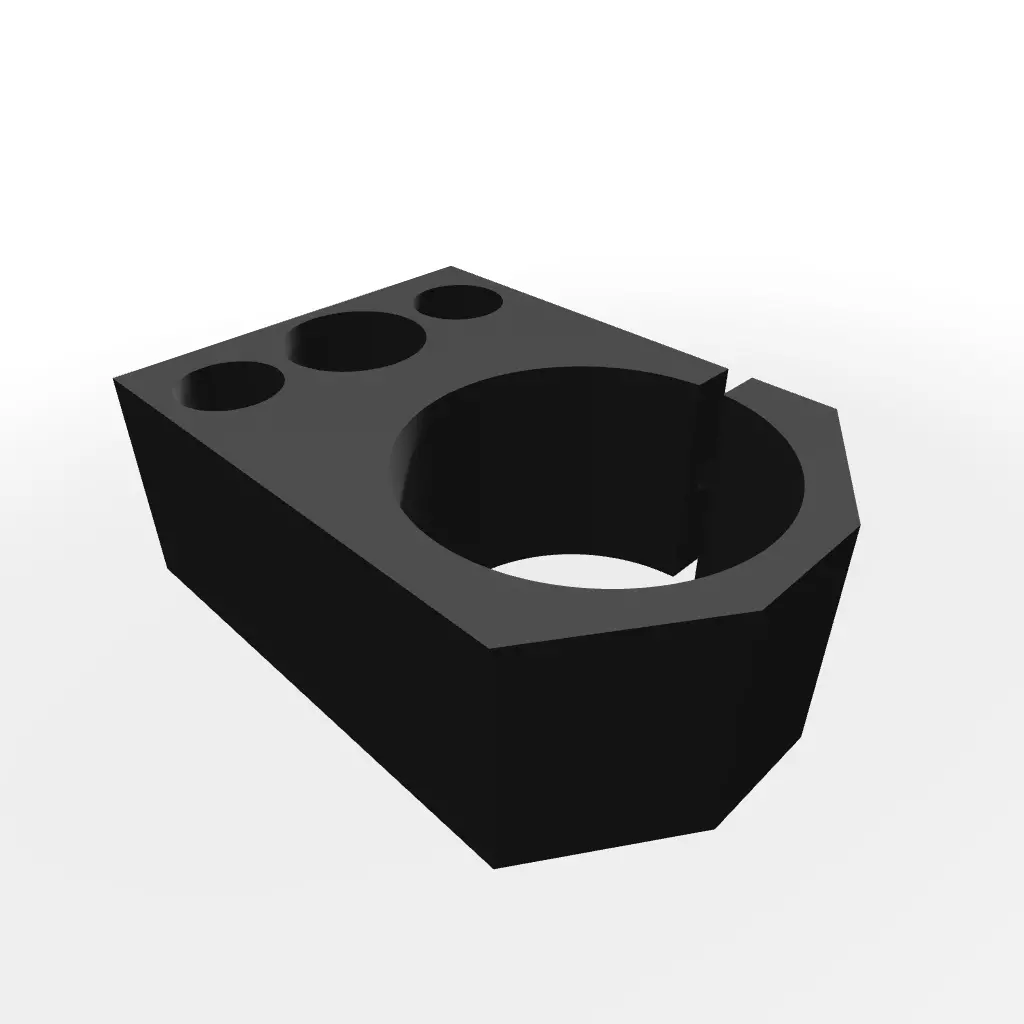 Clamp Router for CNC milling machine 3D print model