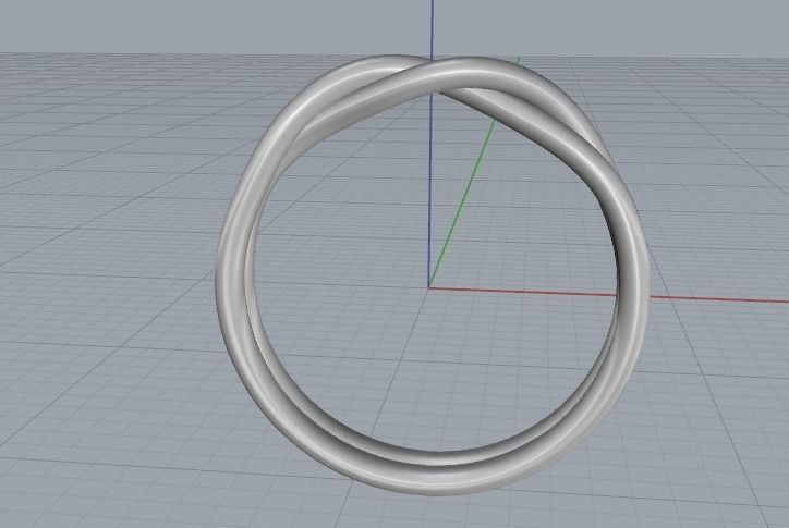 Ring N012522 3D print model_3