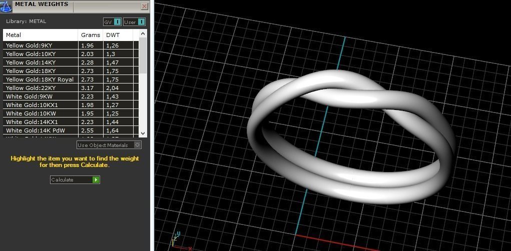 Ring N012522 3D print model_8