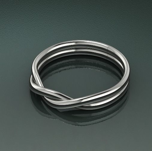 Ring N012522 3D print model_1