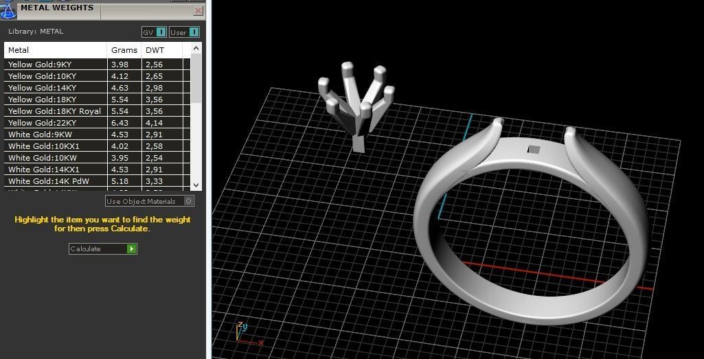 Soliter ring N012521 3D print model_8