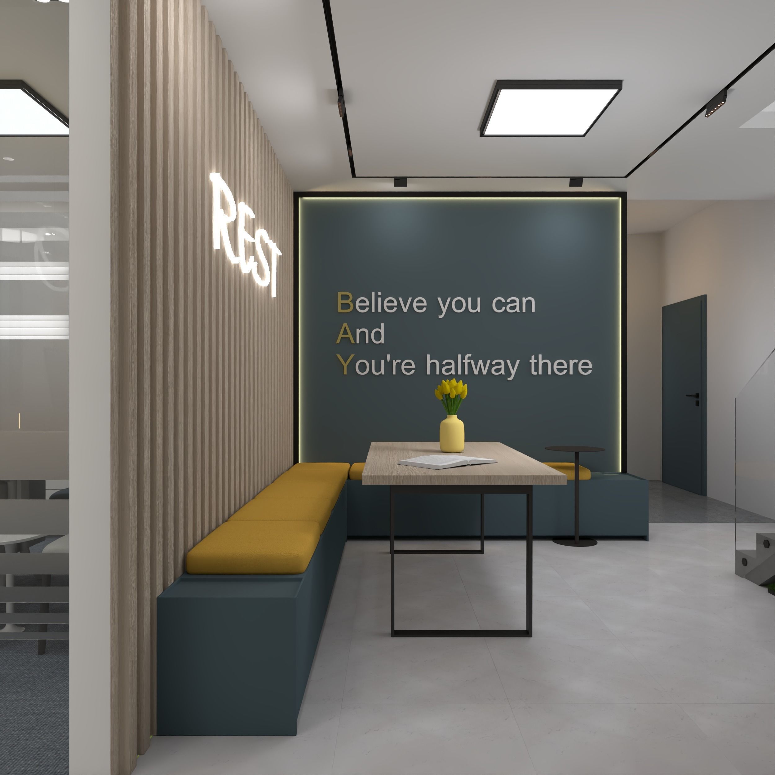 Offices project 3D model_8