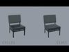 Deflated Chair Animation 3D model_1