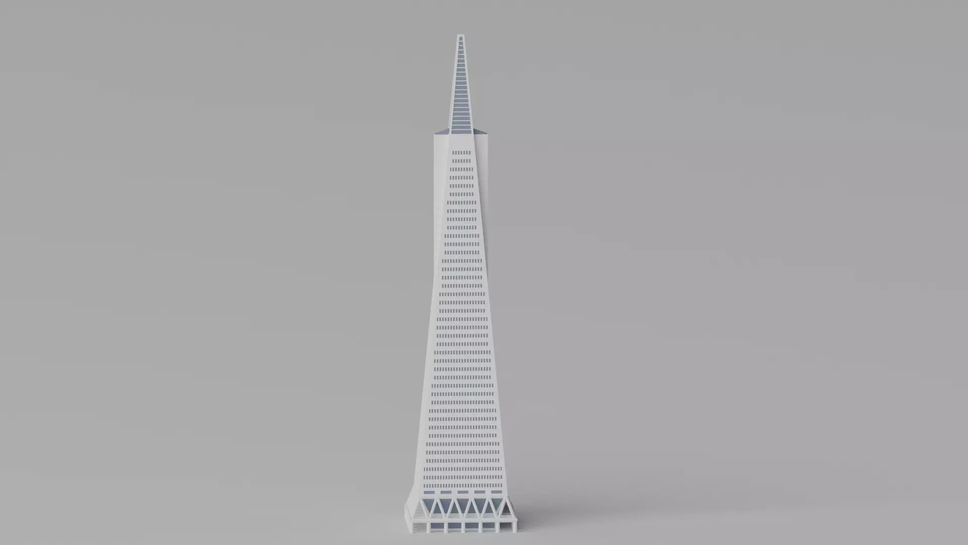 Transamerica Pyramid San Francisco 3D model