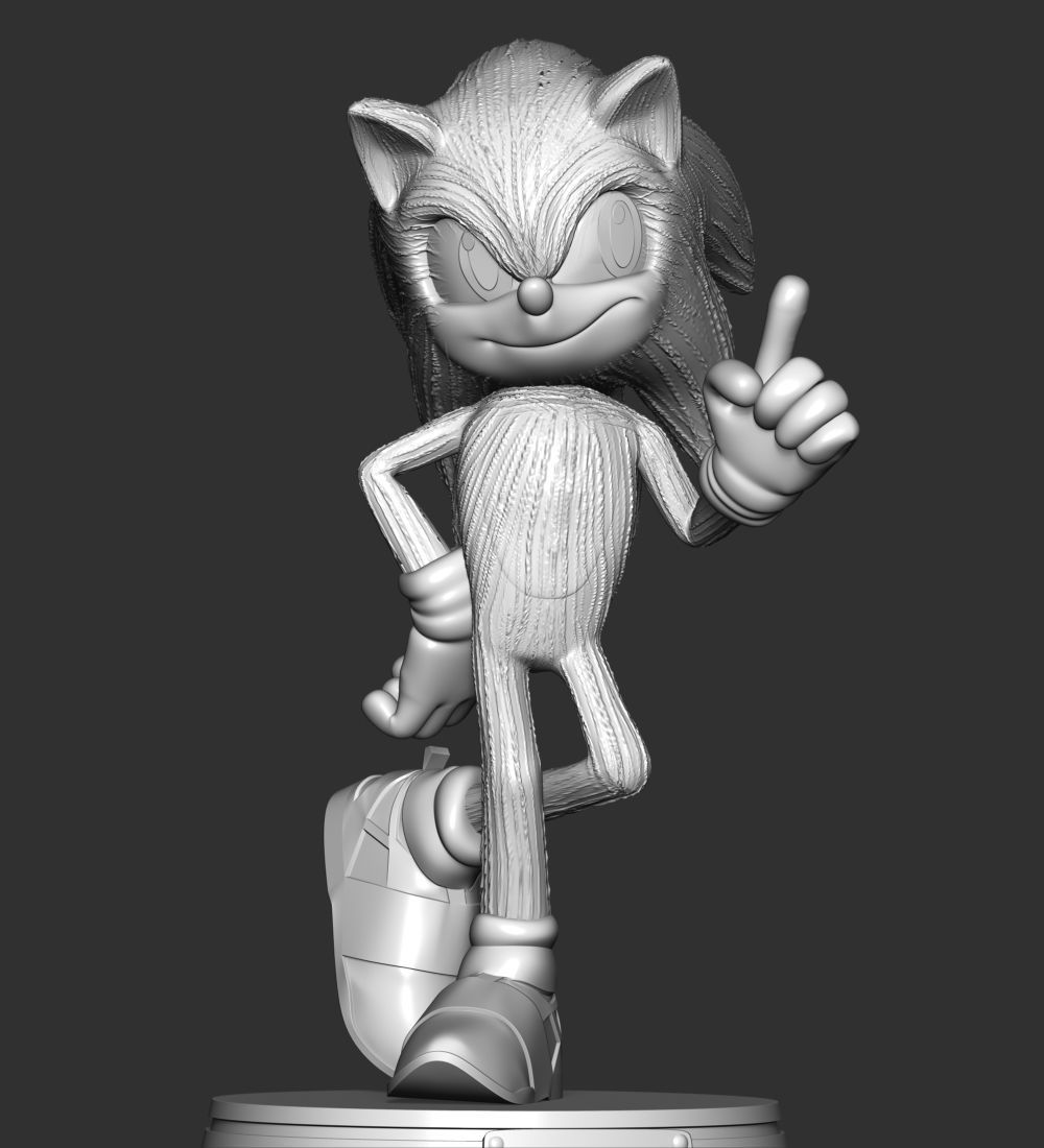The Sonic 3D print model_10