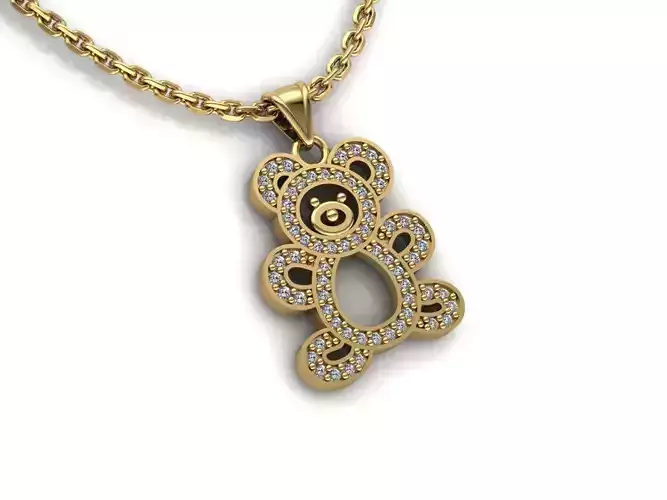 Bear pendant jewelry