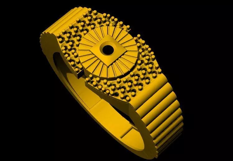 men ring 3dm file 3D print model