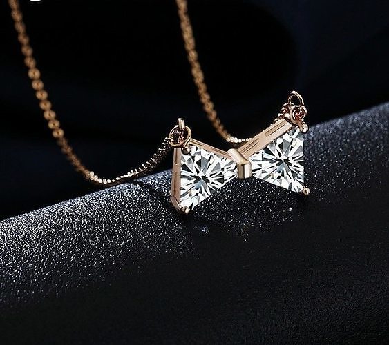 Jewelry Bow pendant 