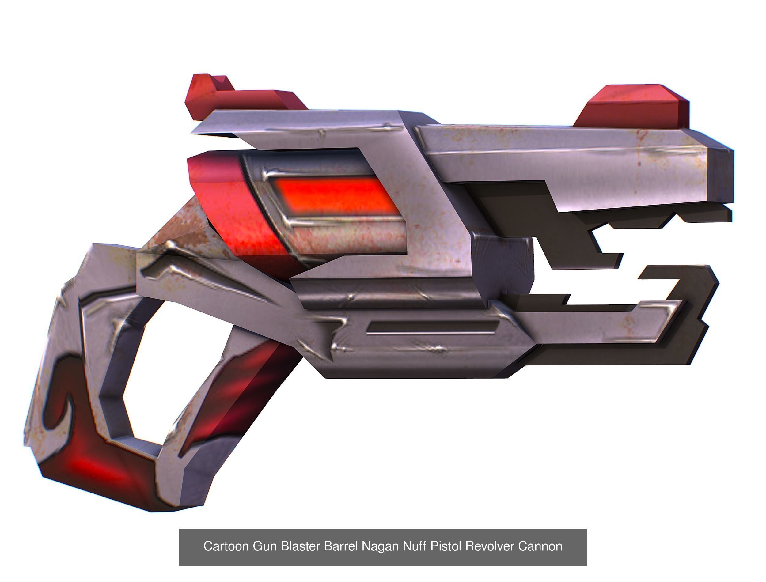 Weapons Set 4 Gun Pistol Assault rifle Sniper rifle machine gun 3D Model Collection_20