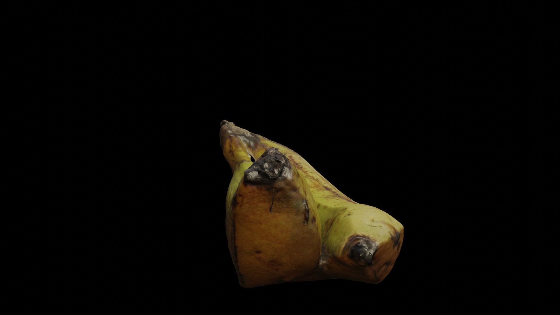 Realistic Banana 3D Model 3D model_16