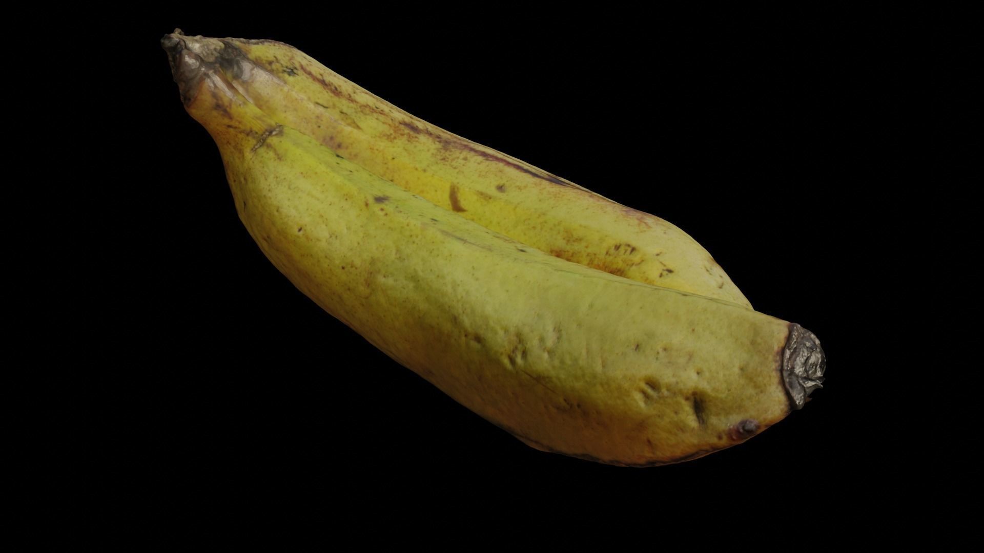 Realistic Banana 3D Model 3D model_5