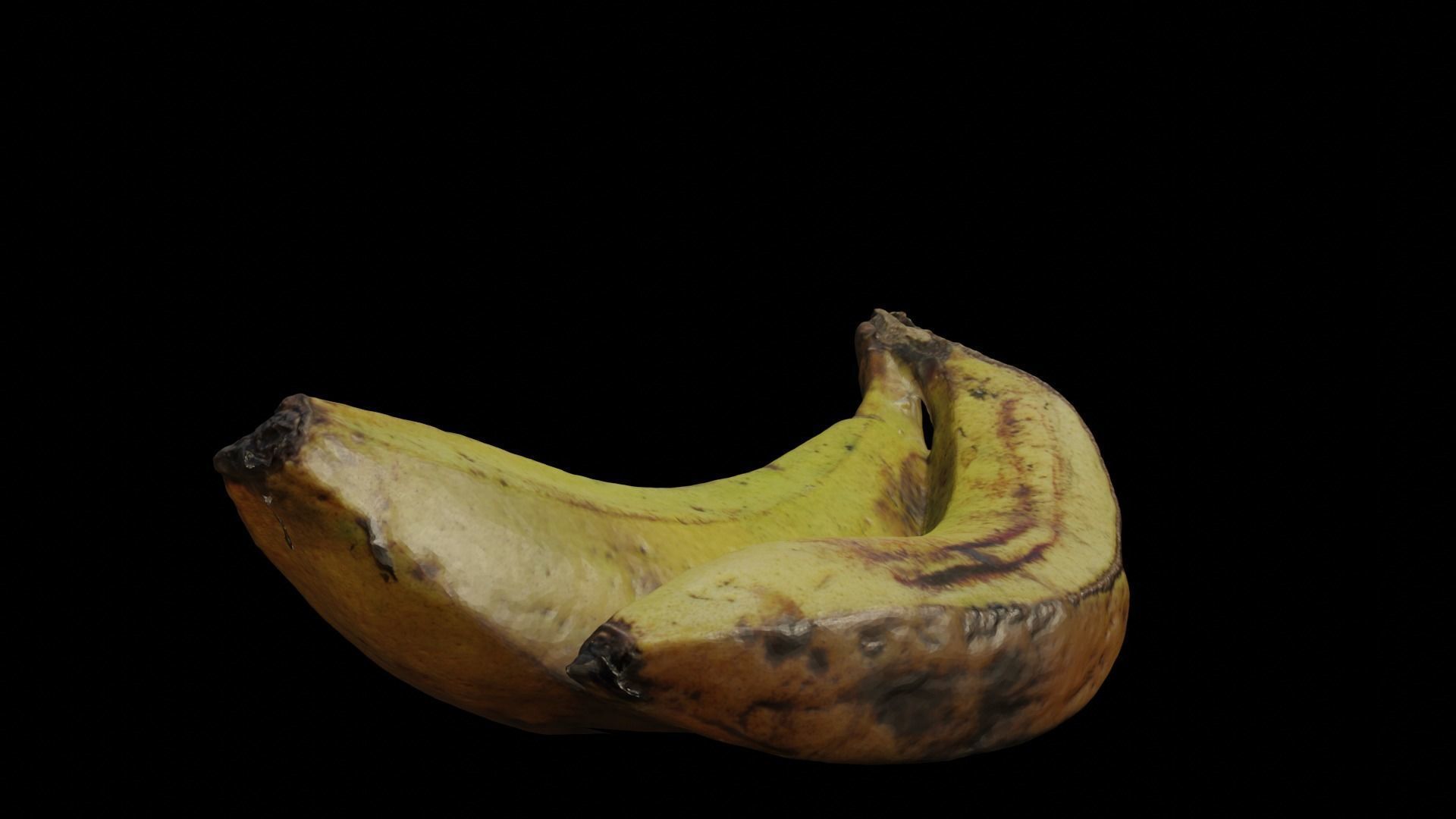 Realistic Banana 3D Model 3D model_17