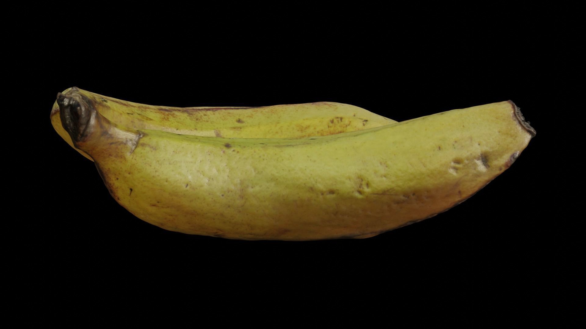 Realistic Banana 3D Model 3D model_4
