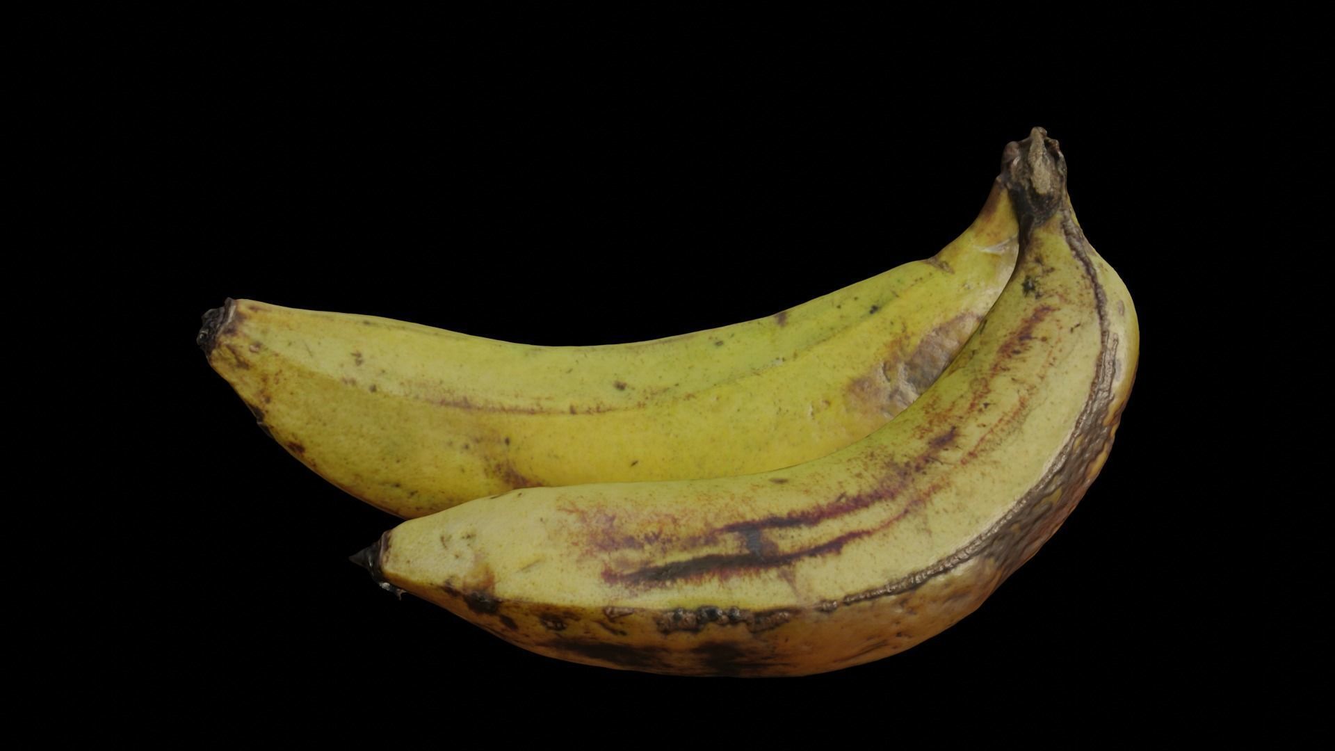 Realistic Banana 3D Model 3D model_8