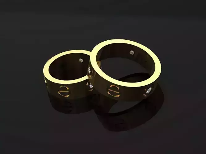 Brand  Wedding Ring Gold
