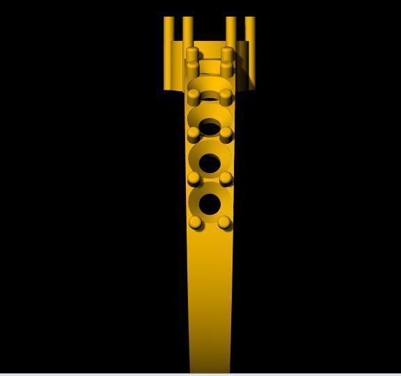 ladies stone ring 3dm file 3D print model_5