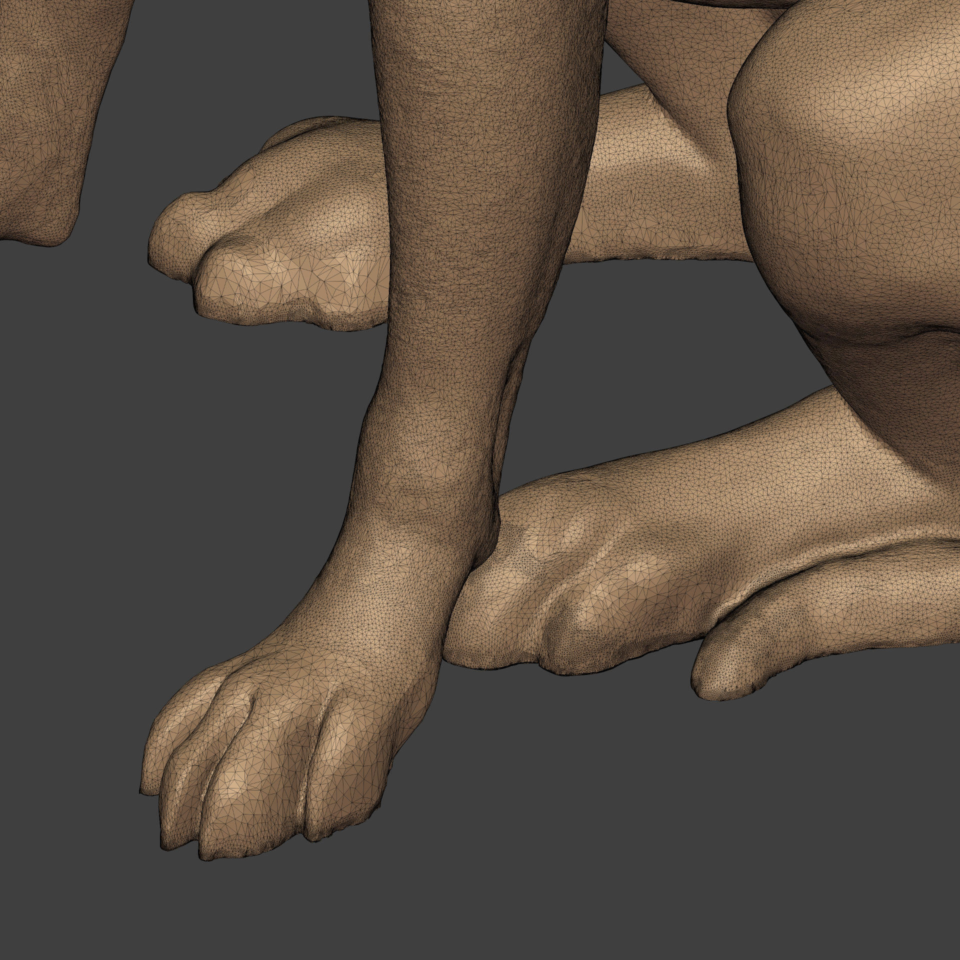 Dog Statue 3D print model_16