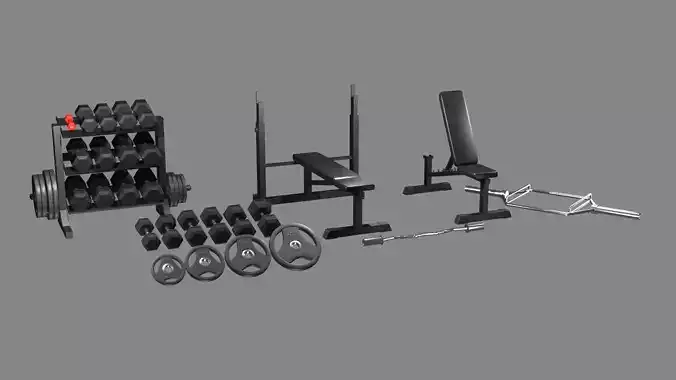 Gym Equipment Collection VOL1