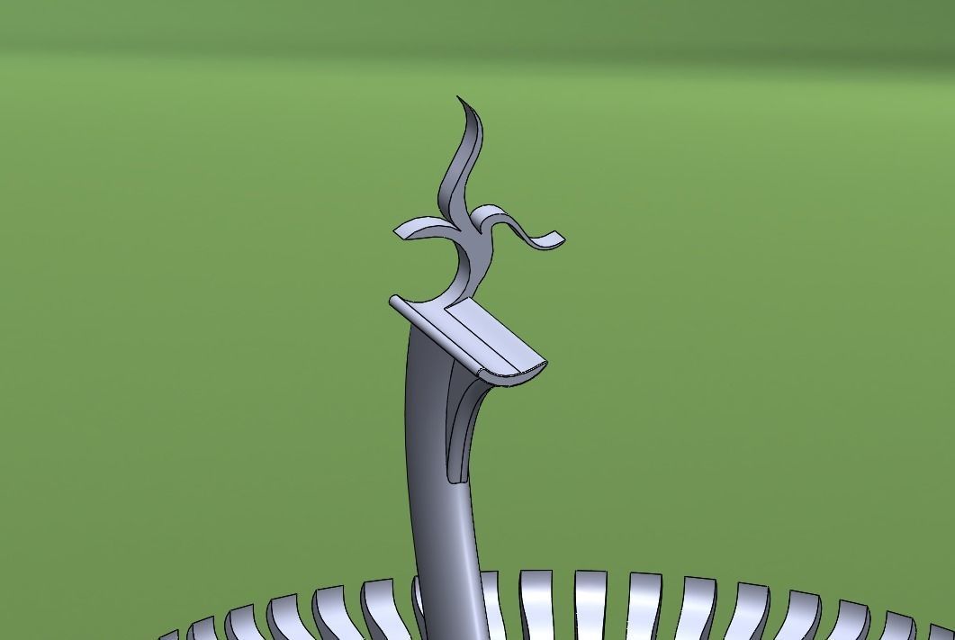 Ash tray with cigarrete holder 3D print model_5