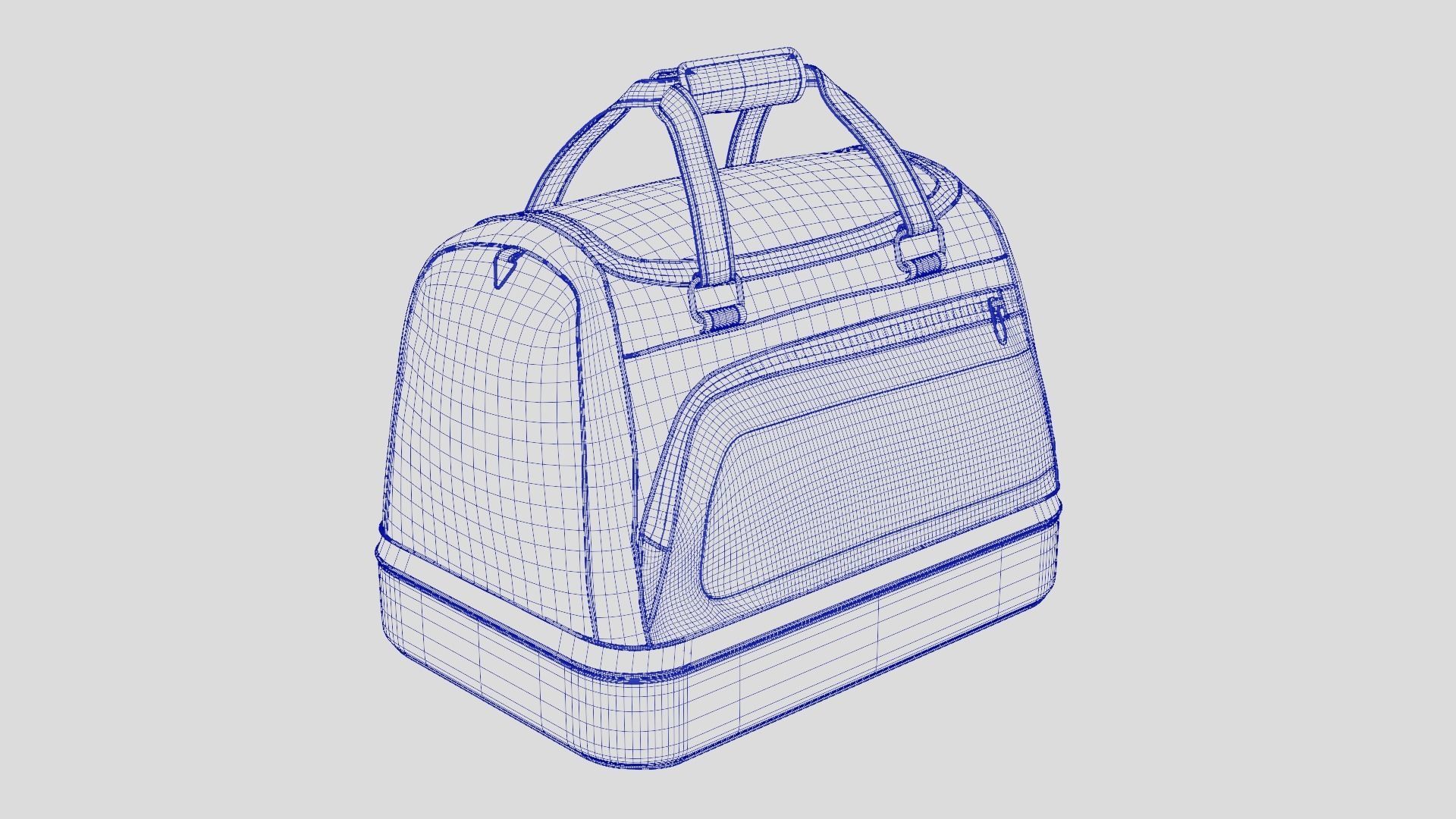 Handbag Generic 3D model_10