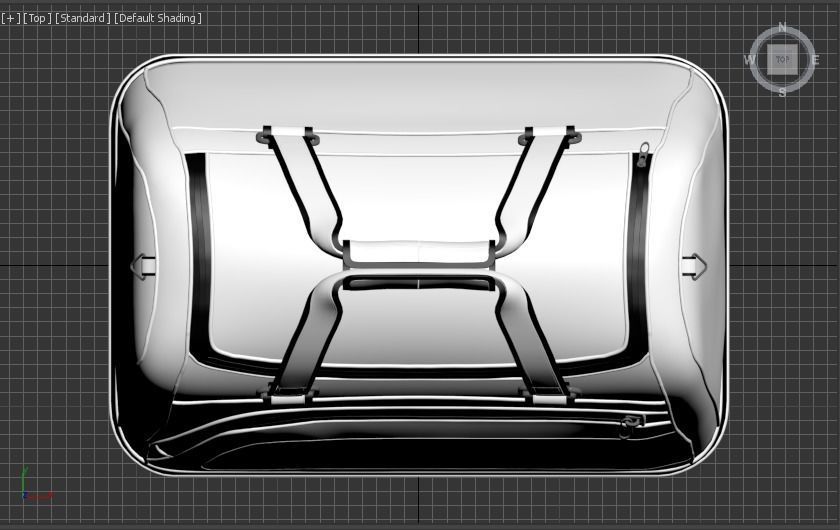 Handbag Generic 3D model_11