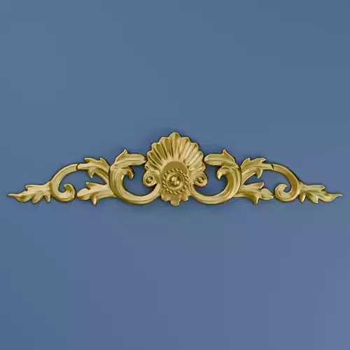 Cartouche 02  Decor molding